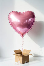 Duży foliowy balon z helem w kształcie serca - z dostawą