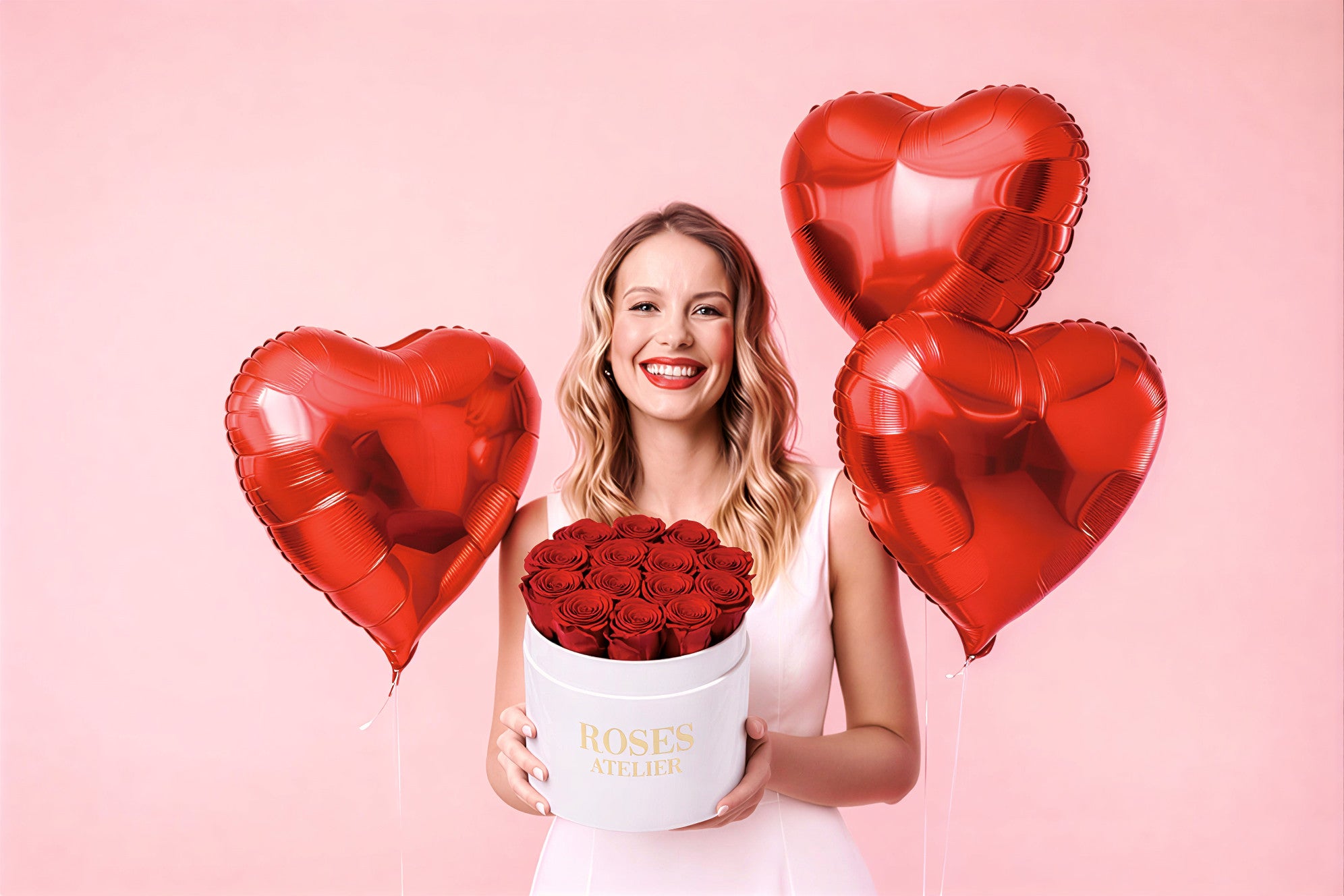 Roses Atelier - flower boxy z wiecznymi różami